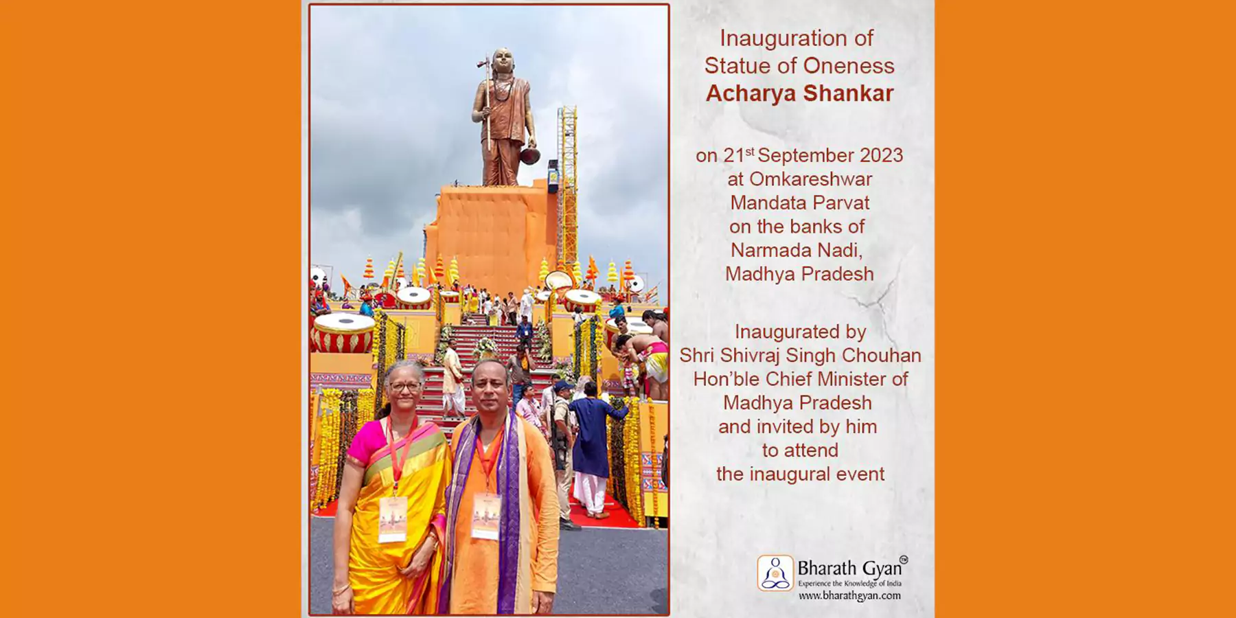 Inauguration of the 'Statue Of Oneness'